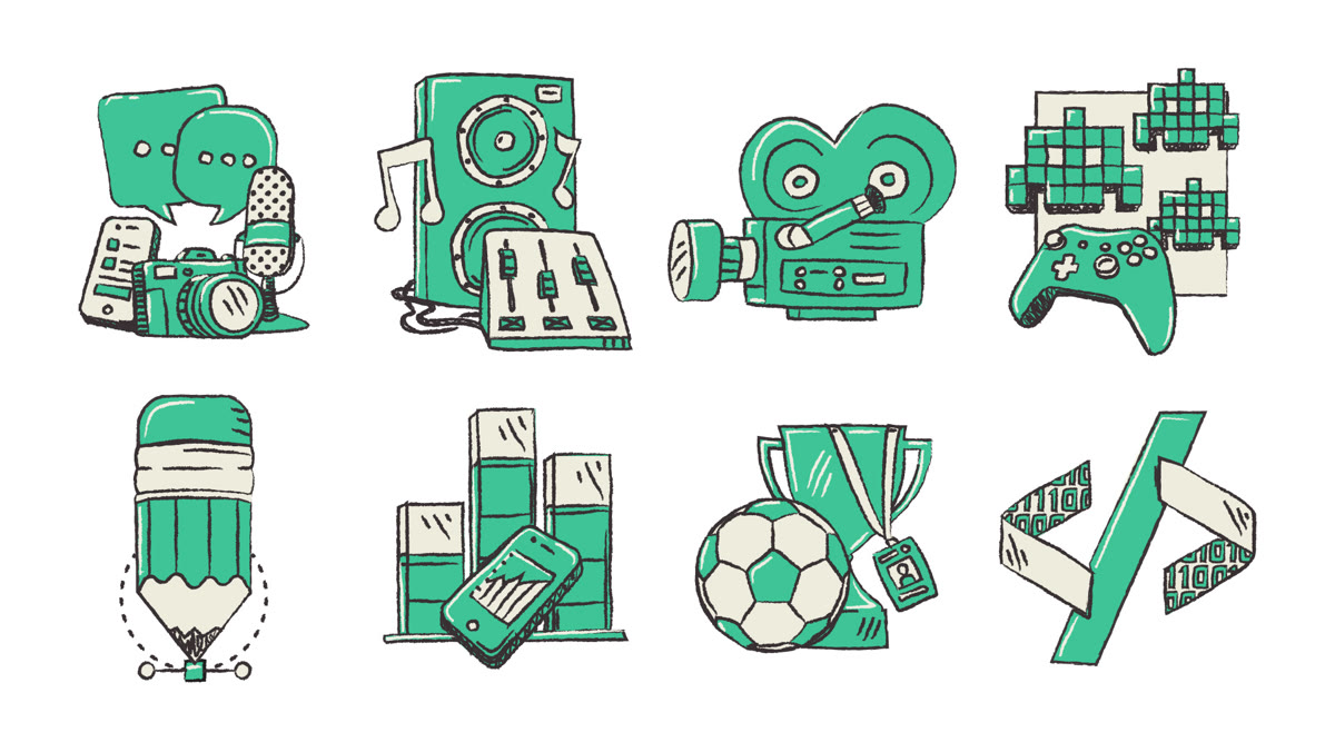 Illustrated Icons